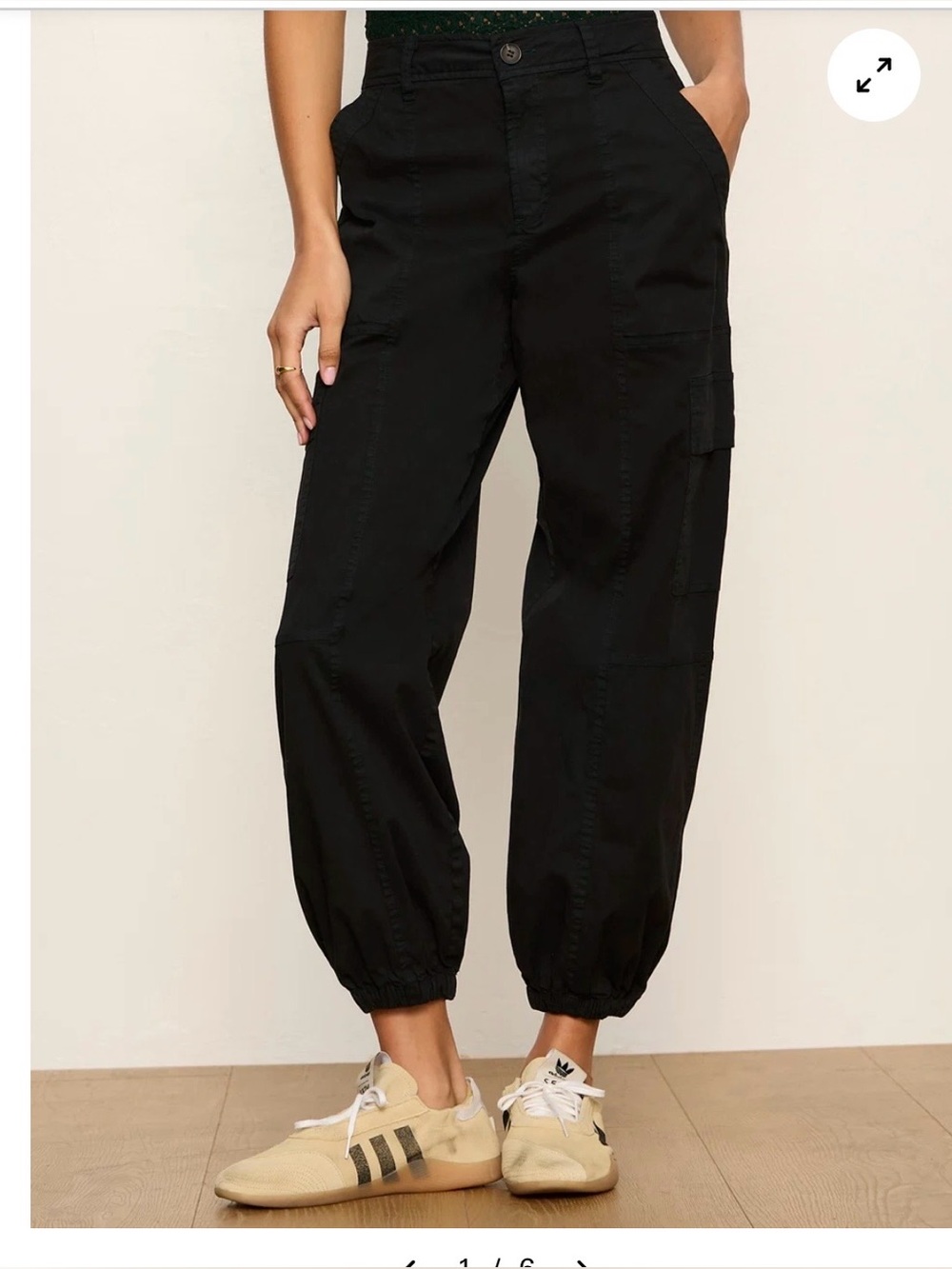 Sanctuary black cargo pants